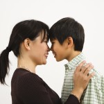 Mother and son